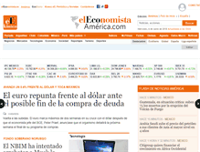 Tablet Screenshot of eleconomistaamerica.com